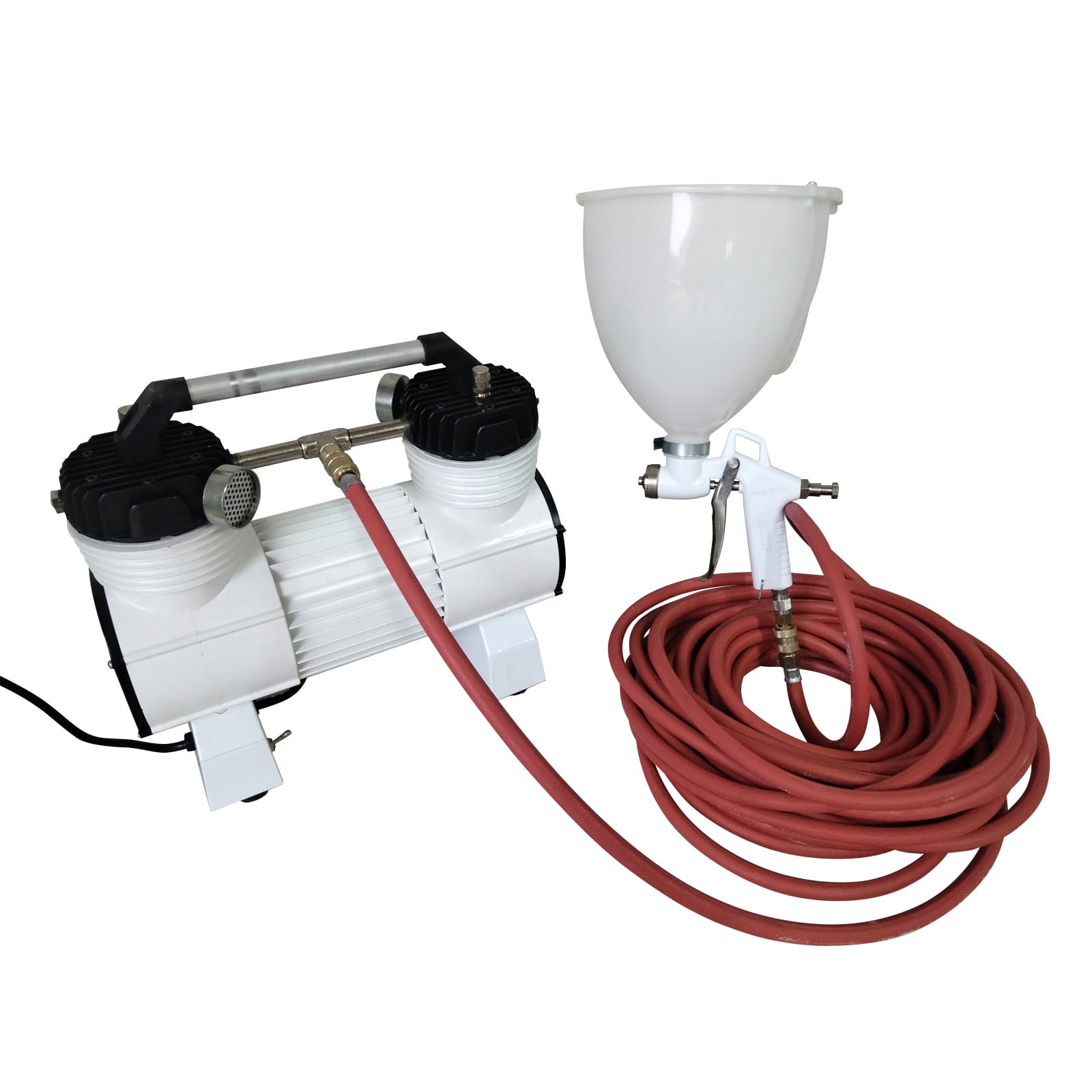 Kripxe hopper gun and compressor set Emerald Tools and Machinery Ltd